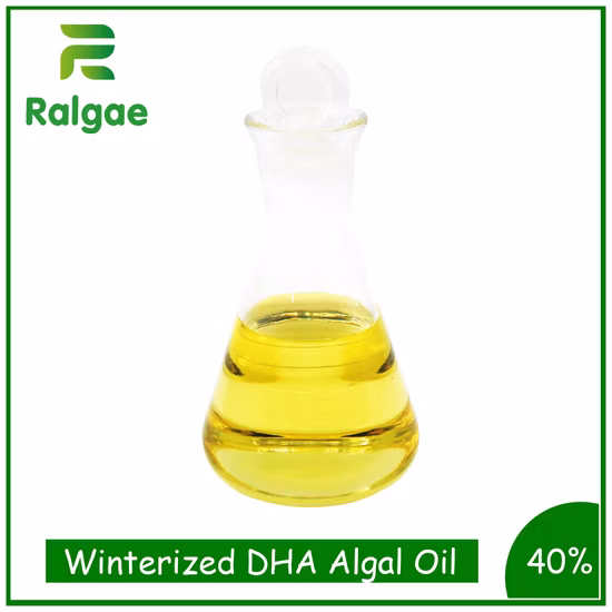 Natural Vegan Omega 3 Oil DHA Algal Oil 40% DHA Food Grade Winterized CAS6217-54-5