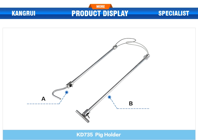 Professional Easy Hog/Pig Animal Catcher Pole Stainless Steel