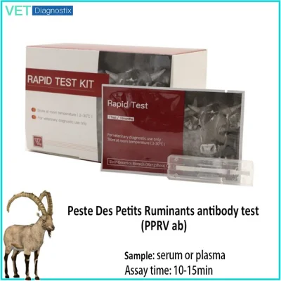 Vet Diagnostic - Test d'anticorps contre la peste des petits ruminants (PPRV ab)