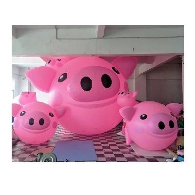 Boyi Hélium Gonflable Cochon Ballon PVC Rose Cochon Ballon B89323