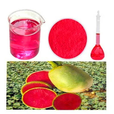 Colorant Alimentaire Naturel Pigment Radis Rouge Radis Couleur