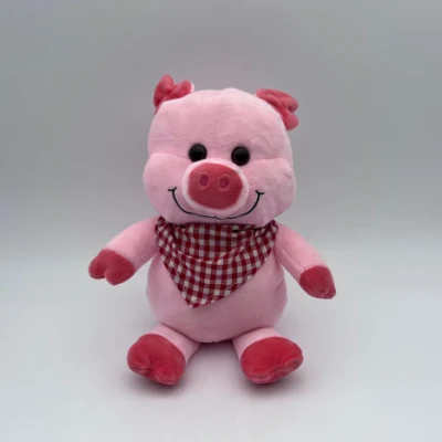 Mignon bébé cochon jouet en peluche cadeau Animal en peluche cochon en robe élastique doux en peluche cochon poupée jouet cadeau
