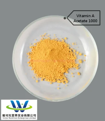 Vitamine A1000 de haute pureté 000 UI/G Feed Grade Nutrition animale Poulty Feed Wholesale